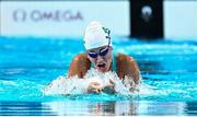 5 September 2024; Róisin Ní Riain of Ireland in action during the women's SB13 100m breaststroke finals on day eight of the Paris 2024 Paralympic Games at La Defense Arena in Paris, France. Photo by Harry Murphy/Sportsfile