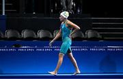 5 September 2024; Róisin Ní Riain of Ireland after finishing fourth in the women's SB13 100m breaststroke finals on day eight of the Paris 2024 Paralympic Games at La Defense Arena in Paris, France. Photo by Harry Murphy/Sportsfile