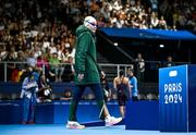 5 September 2024; Róisin Ní Riain of Ireland before the women's SB13 100m breaststroke finals on day eight of the Paris 2024 Paralympic Games at La Defense Arena in Paris, France. Photo by Harry Murphy/Sportsfile