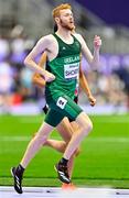 6 September 2024; Aaron Shorten of Ireland during the Men's T20 1500m final on day nine of the Paris 2024 Paralympic Games at Stade de France in Paris, France. Photo by Sportsfile