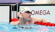 6 September 2024; Barry McClements of Ireland after the men's S9 100m butterfly final on day nine of the Paris 2024 Paralympic Games at La Defense Arena in Paris, France. Photo by Ian MacNicol/Sportsfile