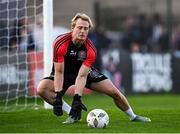 6 September 2024; Bohemians goalkeeper James Talbot before the SSE Airtricity Men's Premier Division match between Bohemians and Shelbourne at Dalymount Park in Dublin. Photo by Seb Daly/Sportsfile