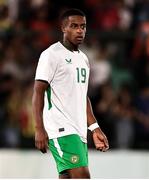 6 September 2024; Aidomo Emakhu of Republic of Ireland during the UEFA European U21 Championship qualifier match between Turkiye and Republic of Ireland at Esenler Stadium in Istanbul, Turkey. Photo by Gokhan Kilincer/Sportsfile