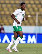 6 September 2024; Aidomo Emakhu of Republic of Ireland during the UEFA European U21 Championship qualifier match between Turkiye and Republic of Ireland at Esenler Stadium in Istanbul, Turkey. Photo by Gokhan Kilincer/Sportsfile