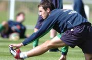 17 August 2004; Liam Miller, Republic of Ireland, during squad training. Malahide FC, Malahide, Co. Dublin. Picture credit; David Maher / SPORTSFILE