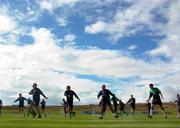 17 August 2004; Republic of Ireland players in action during squad training. Malahide FC, Malahide, Co. Dublin. Picture credit; David Maher / SPORTSFILE