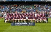 14 August 2004; The Westmeath panel. Bank of Ireland Senior Football Championship Quarter-Final, Westmeath v Derry, Croke Park, Dublin. Picture credit; Ray McManus / SPORTSFILE