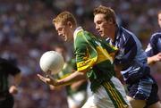 14 August 2004; Colm Cooper, Kerry, in action against Paul Griffin, Dublin. Bank of Ireland Senior Football Championship Quarter-Final, Dublin v Kerry, Croke Park, Dublin. Picture credit; Damien Eagers / SPORTSFILE