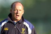 20 August 2004; Declan Kidney, Leinster Rugby coach pictured during the game against Worcester. Leinster Pre-Season Friendly 2004-2005, Leinster v Worcester, Castle Avenue, Dublin. Picture credit; Matt Browne / SPORTSFILE