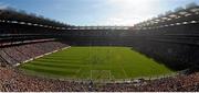 22 September 2013; A general view of Croke Park during the game. GAA Football All-Ireland Senior Championship Final, Dublin v Mayo, Croke Park, Dublin. Picture credit: Stephen McCarthy / SPORTSFILE
