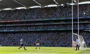 22 September 2013; Bernard Brogan, Dublin, celebrates after scoring his side's first goal. GAA Football All-Ireland Senior Championship Final, Dublin v Mayo, Croke Park, Dublin. Picture credit: Ray McManus / SPORTSFILE