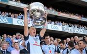 22 September 2013; Paul Mannion, Dublin, lifts the Sam Maguire cup. GAA Football All-Ireland Senior Championship Final, Dublin v Mayo, Croke Park, Dublin. Picture credit: Ray McManus / SPORTSFILE