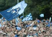 23 September 2013; A general view of the crowd during the homecoming celebrations of the All-Ireland Senior Football Champions. Merrion Square, Dublin. Picture credit: David Maher / SPORTSFILE