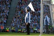 22 September 2013; An umpire signals a point during the game. GAA Football All-Ireland Senior Championship Final, Dublin v Mayo, Croke Park, Dublin. Picture credit: Ray McManus / SPORTSFILE