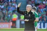 22 September 2013; Mayo trainer Donie Buckley. GAA Football All-Ireland Senior Championship Final, Dublin v Mayo, Croke Park, Dublin. Picture credit: Brendan Moran / SPORTSFILE