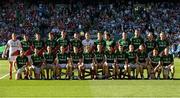 22 September 2013; The Mayo team. GAA Football All-Ireland Senior Championship Final, Dublin v Mayo, Croke Park, Dublin. Picture credit: Ray McManus / SPORTSFILE