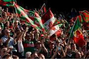22 September 2013; Mayo supporters ahead of the GAA Football All-Ireland Championship Finals, Croke Park, Dublin. Picture credit: Ray McManus / SPORTSFILE