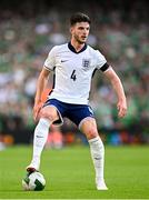 7 September 2024; Declan Rice of England during the UEFA Nations League B Group 2 match between Republic of Ireland and England at the Aviva Stadium in Dublin. Photo by Seb Daly/Sportsfile