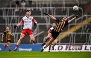 8 September 2024; David McEntee of St Peter's Dunboyne in action against Adam Donnelly of Gaeil Colmcille during the Meath County Senior Club Football Championship Group B Round 3 match between St Peter's, Dunboyne and Gaeil Colmcille at Páirc Tailteann in Navan, Meath. Photo by Ben McShane/Sportsfile