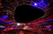 8 September 2024; A general view during the closing ceremony of the Paris 2024 Paralympic Games in Paris, France. Photo by Ramsey Cardy/Sportsfile