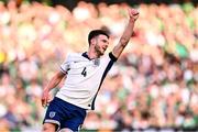 7 September 2024; Declan Rice of England during the UEFA Nations League B Group 2 match between Republic of Ireland and England at Aviva Stadium in Dublin. Photo by Ben McShane/Sportsfile