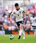7 September 2024; Declan Rice of England during the UEFA Nations League B Group 2 match between Republic of Ireland and England at Aviva Stadium in Dublin. Photo by Ben McShane/Sportsfile