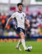 7 September 2024; Declan Rice of England during the UEFA Nations League B Group 2 match between Republic of Ireland and England at Aviva Stadium in Dublin. Photo by Ben McShane/Sportsfile
