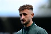 10 September 2024; Sam Curtis of Republic of Ireland before the UEFA European U21 Championship qualifier match between Republic of Ireland and Latvia at Tallaght Stadium in Dublin. Photo by Tyler Miller/Sportsfile