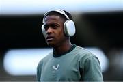 10 September 2024; Aidomo Emakhu of Republic of Ireland before the UEFA European U21 Championship qualifier match between Republic of Ireland and Latvia at Tallaght Stadium in Dublin. Photo by Tyler Miller/Sportsfile