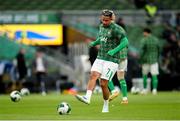 10 September 2024; Callum Robinson of Republic of Ireland before the UEFA Nations League B Group 2 match between Republic of Ireland and Greece at Aviva Stadium in Dublin. Photo by Michael P Ryan/Sportsfile