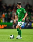 10 September 2024; Robbie Brady of Republic of Ireland during the UEFA Nations League B Group 2 match between Republic of Ireland and Greece at Aviva Stadium in Dublin. Photo by David Fitzgerald/Sportsfile