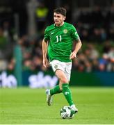 10 September 2024; Robbie Brady of Republic of Ireland during the UEFA Nations League B Group 2 match between Republic of Ireland and Greece at Aviva Stadium in Dublin. Photo by David Fitzgerald/Sportsfile