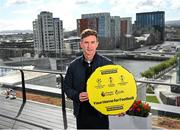 11 September 2024; UCD football player Ronan Finn in attendance as Premier Sports is set to launch an expanded lineup of football and rugby content this autumn, featuring UEFA club competitions and EPCR Rugby, unveiled at The Marker Hotel in Dublin. Photo by David Fitzgerald/Sportsfile