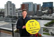 11 September 2024; UCD football player Ronan Finn in attendance as Premier Sports is set to launch an expanded lineup of football and rugby content this autumn, featuring UEFA club competitions and EPCR Rugby, unveiled at The Marker Hotel in Dublin. Photo by David Fitzgerald/Sportsfile