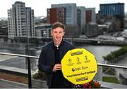 11 September 2024; UCD football player Ronan Finn in attendance as Premier Sports is set to launch an expanded lineup of football and rugby content this autumn, featuring UEFA club competitions and EPCR Rugby, unveiled at The Marker Hotel in Dublin. Photo by David Fitzgerald/Sportsfile