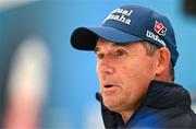 11 September 2024; Padraig Harrington of Ireland during a media conference after his round at the Pro Am before the Amgen Irish Open Golf Championship 2024 at the Royal County Down Golf Club in Newcastle, Down. Photo by Brendan Moran/Sportsfile