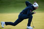 12 September 2024; Padraig Harrington of Ireland lines up a putt on the 10th green during day one of the Amgen Irish Open Golf Championship 2024 at the Royal County Down Golf Club in Newcastle, Down. Photo by Brendan Moran/Sportsfile