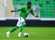 10 September 2024; Aidomo Emakhu of Republic of Ireland during the UEFA European U21 Championship qualifier match between Republic of Ireland and Latvia at Tallaght Stadium in Dublin. Photo by Tyler Miller/Sportsfile