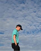13 September 2024; Seán Keeling of Ireland makes his way down the 10th fairway during day two of the Amgen Irish Open Golf Championship 2024 at the Royal County Down Golf Club in Newcastle, Down. Photo by Brendan Moran/Sportsfile