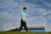 13 September 2024; Seán Keeling of Ireland makes his way down the 10th fairway during day two of the Amgen Irish Open Golf Championship 2024 at the Royal County Down Golf Club in Newcastle, Down. Photo by Brendan Moran/Sportsfile