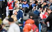 13 September 2024; Padraig Harrington of Ireland plays from the rough on the 8th fairway during day two of the Amgen Irish Open Golf Championship 2024 at the Royal County Down Golf Club in Newcastle, Down. Photo by Ramsey Cardy/Sportsfile