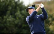 14 September 2024; Seamus Power of Ireland watches his drive on the 11th tee box during day three of the Amgen Irish Open Golf Championship 2024 at the Royal County Down Golf Club in Newcastle, Down. Photo by Ramsey Cardy/Sportsfile
