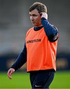 14 September 2024; Na Fianna manager Niall O Ceallachain after the Dublin Senior 1 Hurling Championship Group 1 match between Lucan and Na Fianna at Parnell Park in Dublin. Photo by Stephen Marken/Sportsfile