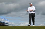 15 September 2024; Shane Lowry of Ireland leaves the 18th green after finishing his round during day four of the Amgen Irish Open Golf Championship 2024 at the Royal County Down Golf Club in Newcastle, Down. Photo by Brendan Moran/Sportsfile
