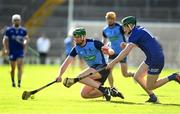 15 September 2024; Paddy Murphy of Nenagh Éire Óg in action against Darragh Stakelum of Thurles Sarsfield during the Tipperary Senior Hurling Championship Quarter-Final match between Thurles Sarsfields and Nenagh Eire Og at FBD Semple Stadium in Thurles, Tipperary. Photo by Tyler Miller/Sportsfile