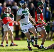 15 September 2024; TJ Reid of Shamrocks Ballyhale celebrates after scoring a goal during the Kilkenny Senior Hurling Championship Relegation Semi-Final match between James Stephens and Shamrocks Ballyhale at John Locke Park, Callan in Kilkenny. Photo by Shauna Clinton/Sportsfile