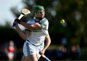 15 September 2024; Niall Shortall of Shamrocks Ballyhale during the Kilkenny Senior Hurling Championship Relegation Semi-Final match between James Stephens and Shamrocks Ballyhale at John Locke Park, Callan in Kilkenny. Photo by Shauna Clinton/Sportsfile