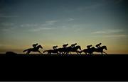 16 September 2024; Runners and riders during the Tote, Never Beaten By SP Race at the Laytown Races in Laytown, Meath. Photo by Ramsey Cardy/Sportsfile