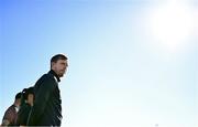 17 September 2024; Republic of Ireland head coach Tom Elmes before the women's under 16's international friendly match between Republic of Ireland and Cymru at the FAI National Training Centre in Abbotstown, Dublin. Photo by Ben McShane/Sportsfile