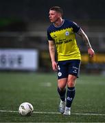 14 September 2024; Kameron Ledwidge of Shelbourne during the Sports Direct Men's FAI Cup Quarter Final match between Derry City and Shelbourne at the The Ryan McBride Brandywell Stadium in Derry. Photo by Ben McShane/Sportsfile
